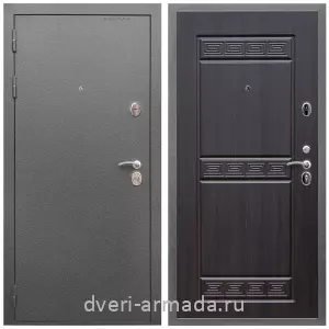 Входные двери Колизей, Дверь входная Армада Оптима Антик серебро / МДФ 10 мм ФЛ-242 Эковенге