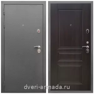 Входные двери Триумф, Дверь входная Армада Оптима Антик серебро / МДФ 6 мм ФЛ-243 Эковенге