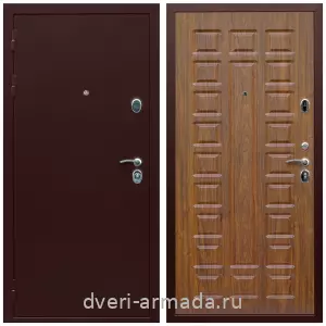 Взломостойкие входные двери, Дверь входная Армада Люкс Антик медь / МДФ 16 мм ФЛ-183 Мореная береза