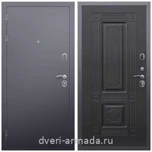 Входные двери Троя, Дверь входная Армада Люкс Антик серебро / МДФ 16 мм ФЛ-2 Венге