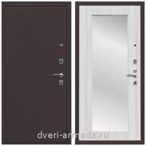 Двери со склада, Дверь входная Армада Комфорт Антик медь / МДФ 16 мм ФЛЗ-пастораль Сандал белый