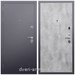 Входные двери Премиум, Дверь входная металлическая взломостойкая Армада Люкс Антик серебро / МДФ 6 мм ПЭ Цемент светлый