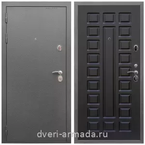 Входные двери 960х2050, Дверь входная Армада Оптима Антик серебро / МДФ 16 мм ФЛ-183 Венге