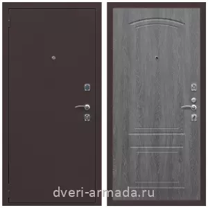 Входные двери с замками Mottura, Дверь входная Армада Комфорт Антик медь / МДФ 6 мм ФЛ-138 Дуб Филадельфия графит