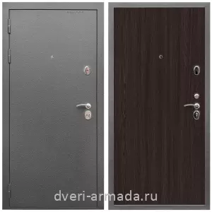 Входные двери Люкс, Дверь входная Армада Оптима Антик серебро / МДФ 6 мм ПЭ Венге