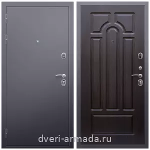 Входные двери Премиум, Дверь входная Армада Люкс Антик серебро / МДФ 6 мм ФЛ-58 Венге от завода в частный дом уличная