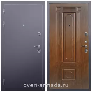 Входные двери на заказ, Дверь входная Армада Люкс Антик серебро / МДФ 16 мм ФЛ-2 Морёная береза