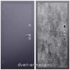 Взломостойкие входные двери, Дверь входная металлическая взломостойкая Армада Люкс Антик серебро / МДФ 6 мм ПЭ Цемент темный