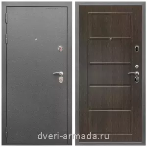 Входные двери Элит, Дверь входная Армада Оптима Антик серебро / МДФ 6 мм ФЛ-39 Венге