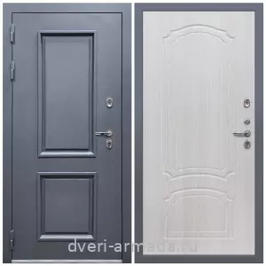 Большие входные двери, Дверь входная уличная в дом Армада Корса / МДФ 6 мм ФЛ-140 Дуб белёный