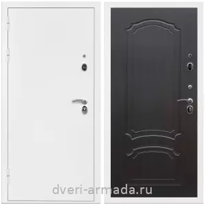 C порошковой окраской, Дверь входная Армада Оптима Белая шагрень / МДФ 6 мм ФЛ-140 Венге